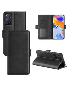 Xiaomi Redmi Note 11 Pro Flip Cover Leather Wallet Case with Dual Magnetic Closure