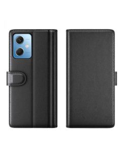 Xiaomi Redmi Note 12 Phone Case Wallet Flip Cover Folio Genuine Leather Case Stand Display Card Pocket
