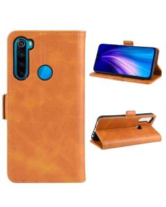 Xiaomi Redmi Note 8 Flip Cover Leather Wallet Case with Dual Magnetic Closure