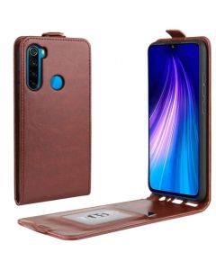 Xiaomi Redmi Note 8T Leather Flip Phone Case Flip Cover Vertical Open Wallet Case