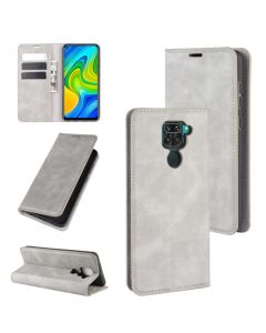 Xiaomi Redmi Note 9 /Redmi 10X 4G Super Soft Leather Flip Cover Phone Case Dual Invisible Magnets Snap