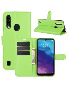 ZTE Blade A7 2020 (FingerPrint) Phone Case Wallet Flip Cover Folio Leather Case Stand Display Card Pocket