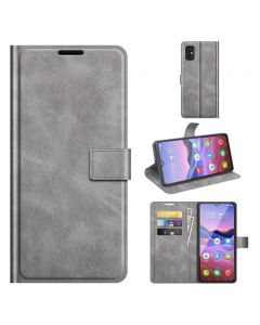 ZTE Blade V2020 Smart Flip Cover Leather Wallet Case with Rectangle Magnetic Snap