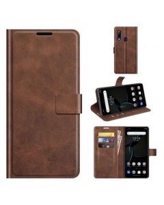 ZTE Libero 5G Flip Cover Leather Wallet Case with Rectangle Magnetic Snap