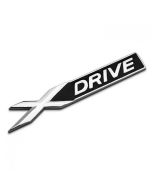 BMW xDrive Metal Chrome Badge Emblem Badge Sticker