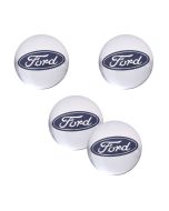 4PCS New Silver 54mm Wheel Center Hub Cap for Ford FiestaFocusMonde Galaxy