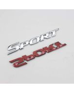 3D Toyota Highlander SPORT Door Tail Box Emblems Metal Modification