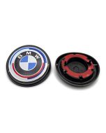 BMW F15 F16 X5 X6 Roundel 50th Anniversary Logo Hatch Back Trunk Emblem