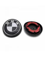 BMW F15 F16 X5 X6 Roundel Logo Hatch Back Trunk Emblem |Black White