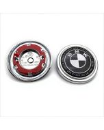 BMW F15 F16 X5 X6 Roundel Kith Limited Edition Logo Hatch Back Trunk Emblem |Black White