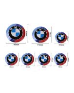 7pcs BMW & Kith Limited Edition Badge Emblem |Blue White