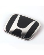Honda front emblem rear badge steering wheel emblem | Black