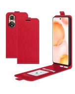 Honor 50 Leather Flip Phone Case Flip Cover Vertical Open Wallet Case