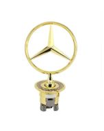 3D Gold Hood Emblem Mercedes Benz E S C A W Series