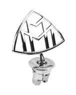 Mercedes-Maybach Luxury Hood Standing Star Emblem - Chrome Silver