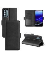 Motorola moto g 5g (2022) Flip Cover Leather Wallet Case with Dual Magnetic Closure