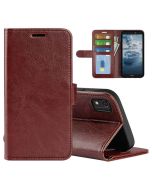 Nokia C2 2nd Edition Flip Folio Leather Wallet Case with ID and Credit Card Pockets