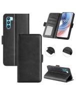 OPPO K9 Pro Flip Cover Leather Wallet Case with Dual Magnetic Closure