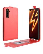 Realme 6 Pro Leather Flip Phone Case Flip Cover Vertical Open Wallet Case