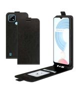 Realme C21 Leather Flip Phone Case Flip Cover Vertical Open Wallet Case