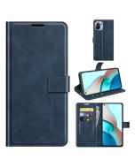 Xiaomi Mi 11 Lite Flip Cover Leather Wallet Case with Rectangle Magnetic Snap