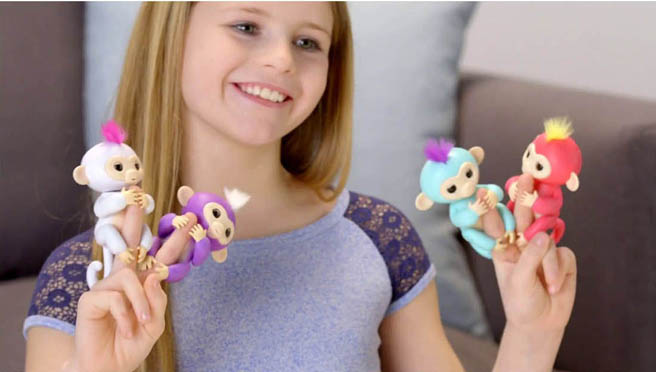 Fingerlings Baby Monkey Finger Monkey Toy