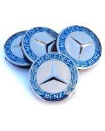 3D metal car stickers for Mercedes Benz logo » addcarlights