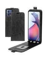 Motorola moto S30 Pro Leather Flip Phone Case Flip Cover Vertical Open Wallet Case