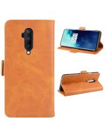 OnePlus 7T Pro Flip Cover Leather Wallet Case with Dual Magnetic Closure