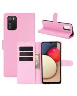Samsung Galaxy A02s Phone Case Wallet Flip Cover Folio Leather Case Stand Display Card Pocket