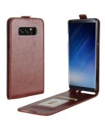 Samsung Galaxy Note 8 Leather Flip Phone Case Flip Cover Vertical Open Wallet Case