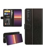 Sony Xperia 1 III Flip Folio Leather Wallet Case with ID and Credit Card Pockets