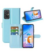 Xiaomi Redmi 11 Prime 4G Phone Case Wallet Flip Cover Folio Leather Case Stand Display Card Pocket