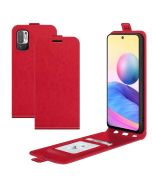 Xiaomi Redmi Note 10 5G Leather Flip Phone Case Flip Cover Vertical Open Wallet Case