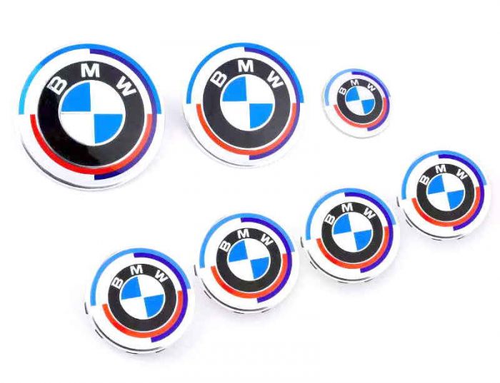 BMW M logo 50 years