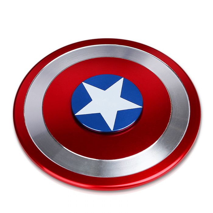 captain america shield fidget spinner