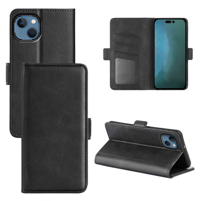 Premium Designer Flip Leather Case for iPhone