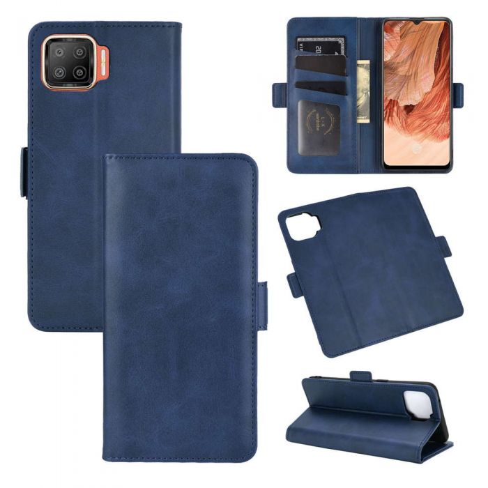 Oppo F17 Oppo A73 2020 Flip Case With Dual Magnetic Closure