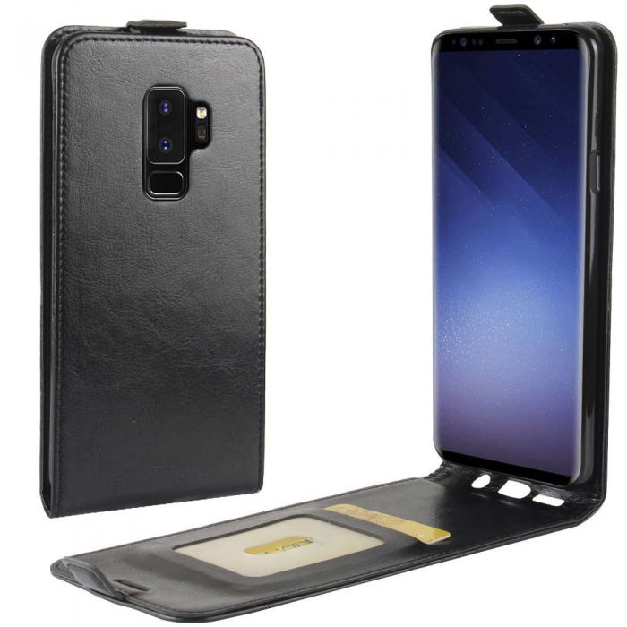 Samsung Galaxy S9 PLUS Leather Flip Phone Case Flip Cover ...