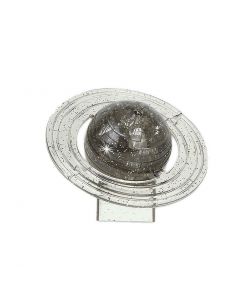 3D Crystal Blocks Translucent DIY Puzzle Blocks Saturn-shaped Toy