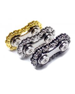 Bike Chain Fidget Toy Sprockets Chain Fidget Toys Metal Gears Fidgets Spinner 