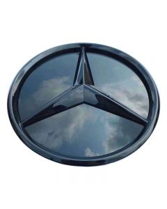 Mercedes-Benz 3D Star logo Convex Front Grille Emblem A0008800300 A0008881600| Black