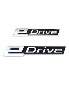BMW eDrive Side Fender Sticker Rear Tail Letter Badge Emblem Trunk Logo