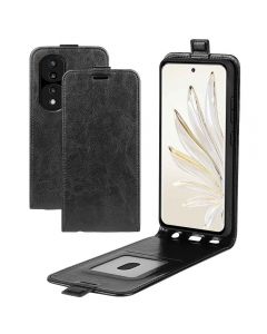 Honor 70 Pro Leather Flip Phone Case Flip Cover Vertical Open Wallet Case