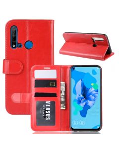 Huawei P20 lite 2019 /nova 5i Flip Folio Leather Wallet Case with ID and Credit Card Pockets