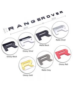 RANGE ROVER BONNET BOOT BADGE L322 L405 SPORT EVOQUE