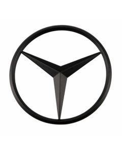 Mercedes-Benz W205 C class Sedan Rear Star Emblem #2058174500 | Matte Black