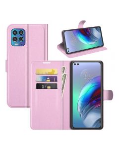 Motorola Edge S /Motorola Moto G100 Phone Case Wallet Flip Cover Folio Leather Case Stand Display Card Pocket