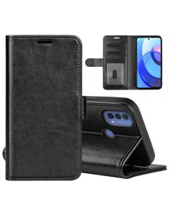 Motorola Moto E30 | E40 Flip Folio Leather Wallet Case with ID and Credit Card Pockets