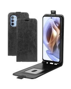 Motorola moto g31 Leather Flip Phone Case Flip Cover Vertical Open Wallet Case